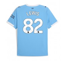 Manchester City Rico Lewis #82 Koszulka Podstawowa 2025-26 Krótki Rękaw